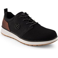bugatti Herren Sneaker schwarz Textil von Bugatti