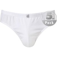 bugatti Herren Slips weiß Baumwolle unifarben von Bugatti