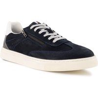 bugatti Herren Sneaker blau Glattleder von Bugatti