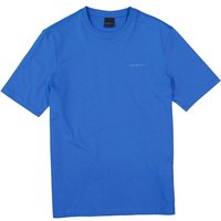 bugatti Herren T-Shirt blau Baumwolle von Bugatti