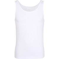 bugatti Herren Tanktop Weiß Baumwolle unifarben bugatti Herren Tanktop Weiß Baumwolle unifarben von Bugatti