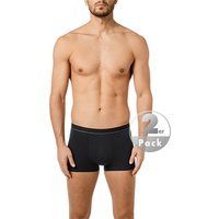 bugatti Herren Trunks blau Baumwolle unifarben von Bugatti