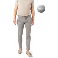 bugatti Herren Chino beige Jersey meliert von Bugatti