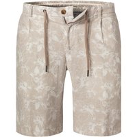 bugatti Herren Shorts beige gemustert von Bugatti