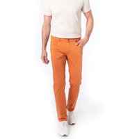 bugatti Herren Hose orange Baumwolle von Bugatti