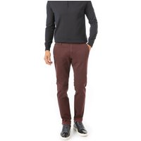 bugatti Herren Chino rot Baumwolle von Bugatti