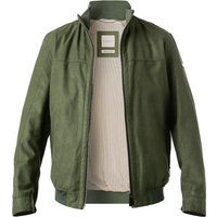 bugatti Herren Jacke grün unifarben von Bugatti