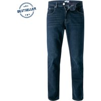 bugatti Herren Jeans blau Baumwoll-Stretch von Bugatti