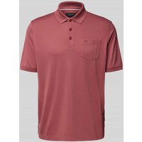bugatti Poloshirt mit Brusttasche in Bordeaux, Größe XXL von Bugatti