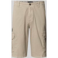 bugatti Regular Fit Cargobermudas mit Eingrifftaschen in Beige, Größe 48 von Bugatti