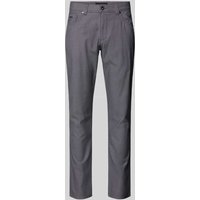 bugatti Regular Fit Hose im 5-Pocket-Design Modell 'CORDOBA' in Mittelgrau, Größe 40/32 von Bugatti