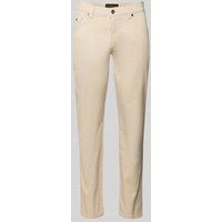bugatti Regular Fit Hose mit Eingrifftaschen Modell 'CORDOBA' in Sand, Größe 40/34 von Bugatti