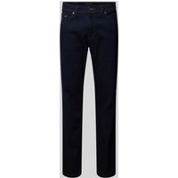 bugatti Regular Fit Jeans im 5-Pocket-Design in Marine, Größe 34/34 von Bugatti