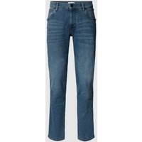 bugatti Regular Fit Jeans mit Stretch-Anteil in Jeansblau, Größe 31/30 von Bugatti