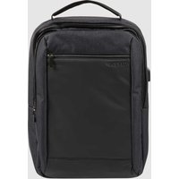 bugatti Rucksack mit wattiertem Laptopfach - RFID-blocking in Anthrazit Melange, Größe 1 bugatti Rucksack mit wattiertem Laptopfach - RFID-blocking in Anthrazit Melange, Größe 1 von Bugatti
