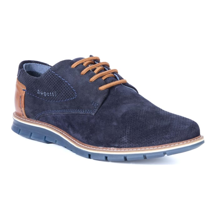 bugatti Schnürschuh aus Rauleder von Bugatti