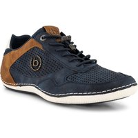 bugatti Herren Sneaker blau Velours von Bugatti