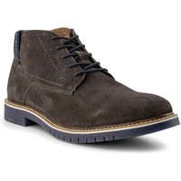 bugatti Herren Desert Boots grau Velours von Bugatti