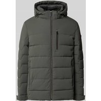 bugatti Steppjacke mit Kapuze und Reißverschlusstaschen in Graphit, Größe 48 bugatti Steppjacke mit Kapuze und Reißverschlusstaschen in Graphit, Größe 48 von Bugatti