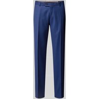 bugatti Regular Fit Anzughose aus Schurwoll-Mix in Royal, Größe 54 von Bugatti
