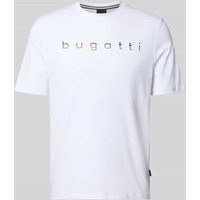 bugatti T-Shirt mit Rundhalsausschnitt in Weiss, Größe XXL bugatti T-Shirt mit Rundhalsausschnitt in Weiss, Größe XXL von Bugatti