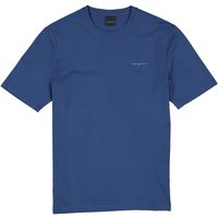 bugatti Herren T-Shirt blau Baumwolle von Bugatti