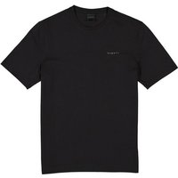 bugatti Herren T-Shirt schwarz Baumwolle von Bugatti