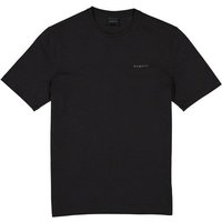 bugatti Herren T-Shirt schwarz Baumwolle von Bugatti