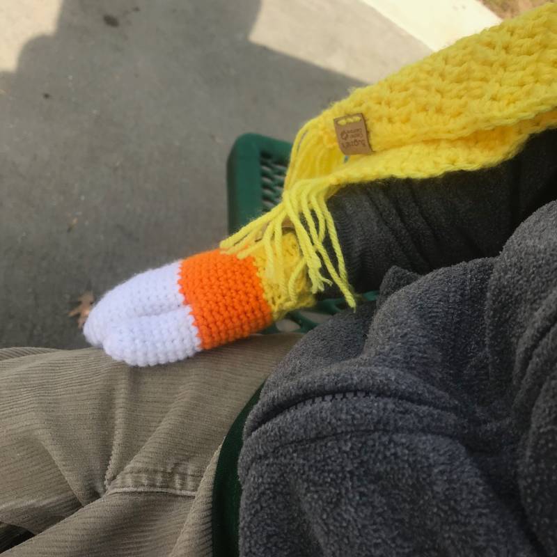 Candy Corn Fäustlinge von BugziesCrochet