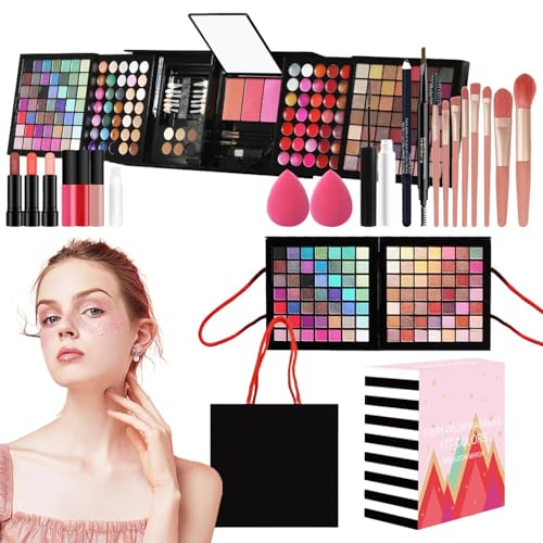 Buhygn Makeup set, Full Makeup Kit, Combination with Eyeshadow Blush Lipstick Concealer, Cosmetic Starter Bundle, Makeup Sets for Women Full Kit, Suitable for Women Buhygn Makeup set, Full Makeup Kit, Combination with Eyeshadow Blush Lipstick Concealer, Cosmetic Starter Bundle, Makeup Sets for Women Full Kit, Suitable for Women von Buhygn