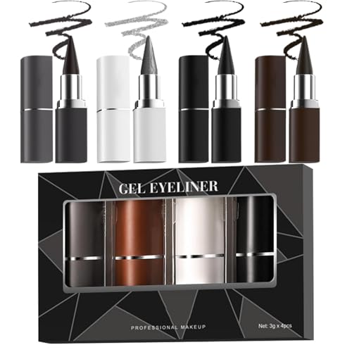 Smudge Proof Eyeliner, lang anhaltendes Augen -Make -up, wasserdichte Präzisions -Liner, resistent gegen Wasser, weit verbreitete, 1 Set, für alltägliche Verschleiß, Reisen und besondere Anlässe von Buhygn