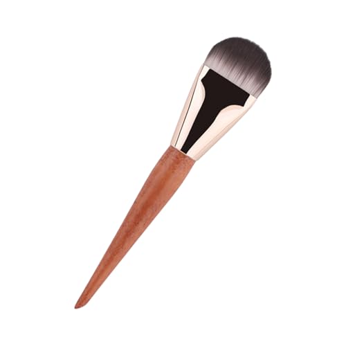 Ultradünner Foundation-Pinsel, flacher Foundation-Pinsel, Creme-Make-up-Werkzeug, perfekter Reisebegleiter, verbesserte Make-up-Genauigkeit, 17,6 cm, für Frauen von Buhygn