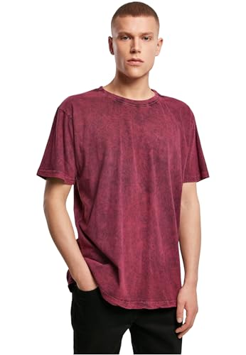 Build Your Brand Acid Washed Short Sleeve T-shirt 3XL von Build Your Brand