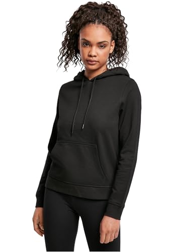 Build Your Brand Ladies Basic Hoody Black M von Build Your Brand