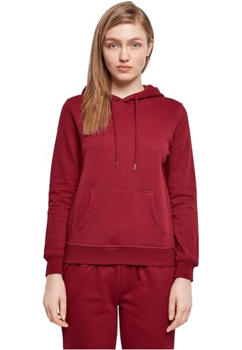 Build Your Brand Ladies Basic Hoody Burgundy 4XL von Build Your Brand