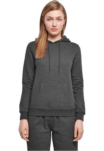 Build Your Brand Ladies Basic Hoody Charcoal L von Build Your Brand