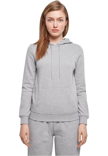 Build Your Brand Ladies Basic Hoody Heather Grey XXL von Build Your Brand