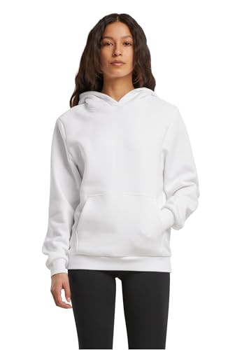 Build Your Brand Damen By289-ladies Fluffy Hoody Sweatshirt, Weiß, M EU Build Your Brand Damen By289-ladies Fluffy Hoody Sweatshirt, Weiß, M EU von Build Your Brand