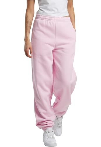 Build Your Brand Women's BY291-Ladies Fluffy Sweatpants, Softpink, 3XL von Build Your Brand