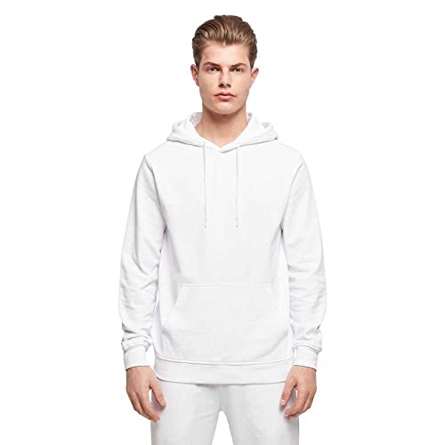 Build Your Brand Basic Hoody White M von Build Your Brand