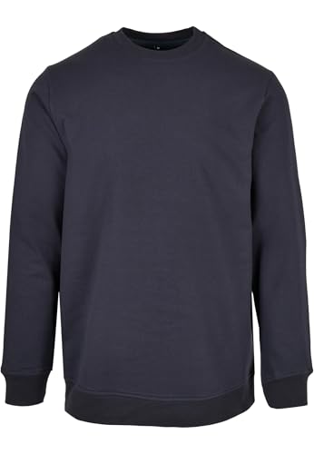 Build Your Brand Herren BB003-Basic Crewneck Sweatshirt, Navy, XXL von Build Your Brand
