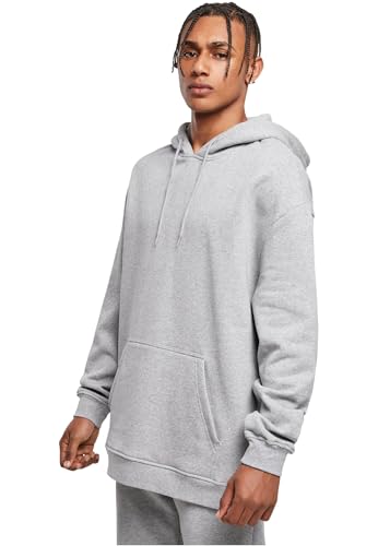 Build Your Brand Basic Oversize Hoody Heather Grey 4XL von Build Your Brand