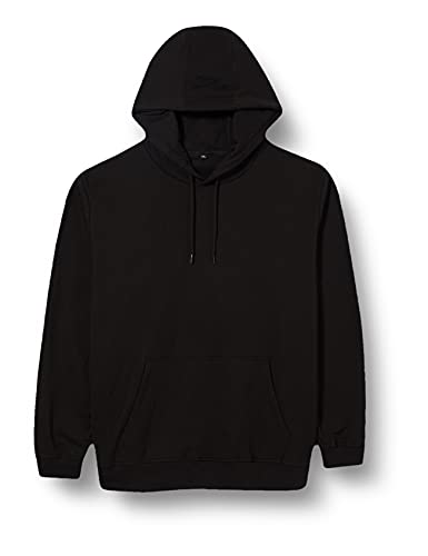 Build Your Brand Herren Basic Hoody Kapuzenpullover, Black, 4XL von Build Your Brand