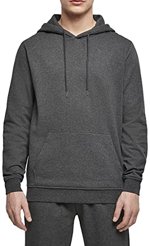 Build Your Brand Herren BB001-Basic Hoody Kapuzenpullover, Charcoal, XS von Build Your Brand