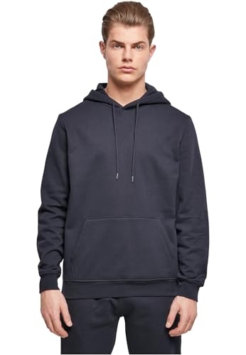 Build Your Brand Basic Hoody Navy XS von Build Your Brand