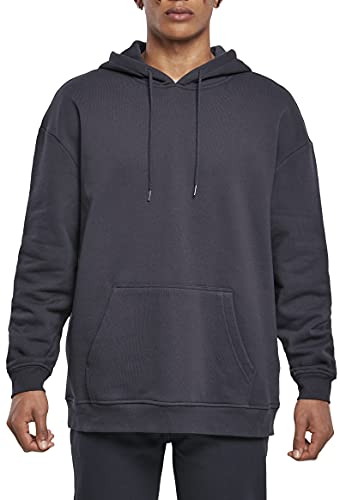 Build Your Brand Herren BB006-Basic Oversize Hoody Kapuzenpullover, Navy, M von Build Your Brand