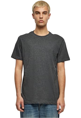 Build Your Brand Herren Basic Round Neck T-Shirt, Charcoal, XL von Build Your Brand