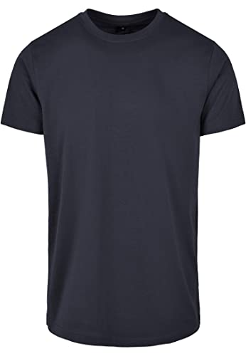 Build Your Brand Herren BB010-Basic Round Neck T-Shirt, Navy, 3XL von Build Your Brand