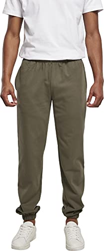 Build Your Brand Herren Basic Jogging Pants Hose, Olive, 3XL von Build Your Brand