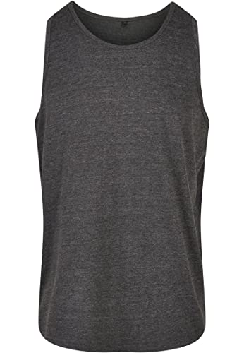 Build Your Brand Herren BB011-Basic Tank T-Shirt, Charcoal, 3XL von Build Your Brand